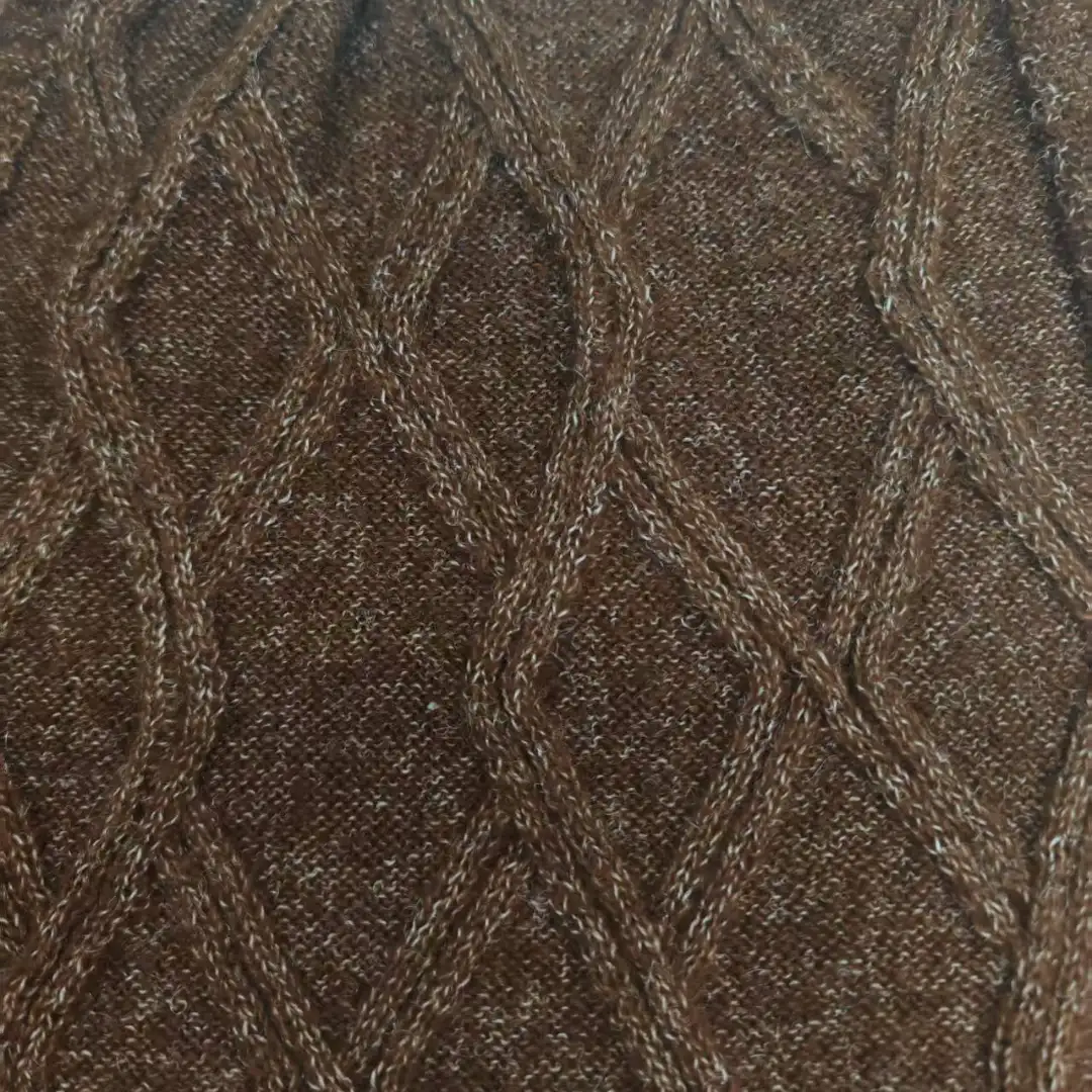 China Yarn for Open Cardigan (Sweater),Hoodie  (Sweater),Dresses (Cardigan Open) (Sweater),Skirt (Sweater) Mossy Yarn Fancy Yarn Acrylic Recycled Polyester Polyester BROWN color buy from China wholesaler bulk order at wholesale price free worldwide shipping Alibaba