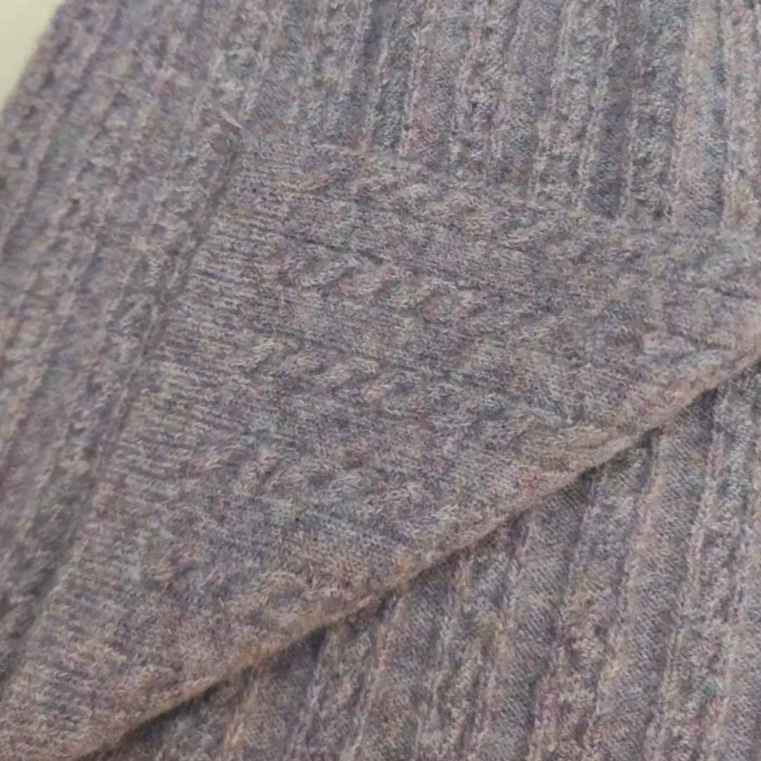 China Yarn for Open Cardigan (Sweater),Knitted Jacket (Sweater),Hoodie  (Sweater) Mossy Yarn Fancy Yarn Recycled Polyester Polyester Wool Spandex Purple Flower color buy from China wholesaler bulk order at wholesale price free worldwide shipping Alibaba