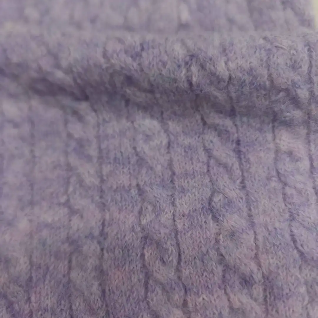 China Yarn for Open Cardigan (Sweater),Round Neck Pullover (Sweater),Hoodie  (Sweater) Mossy Yarn Fancy Yarn Polyester Nylon Wool Spandex Lilac color buy from China wholesaler bulk order at wholesale price free worldwide shipping Alibaba