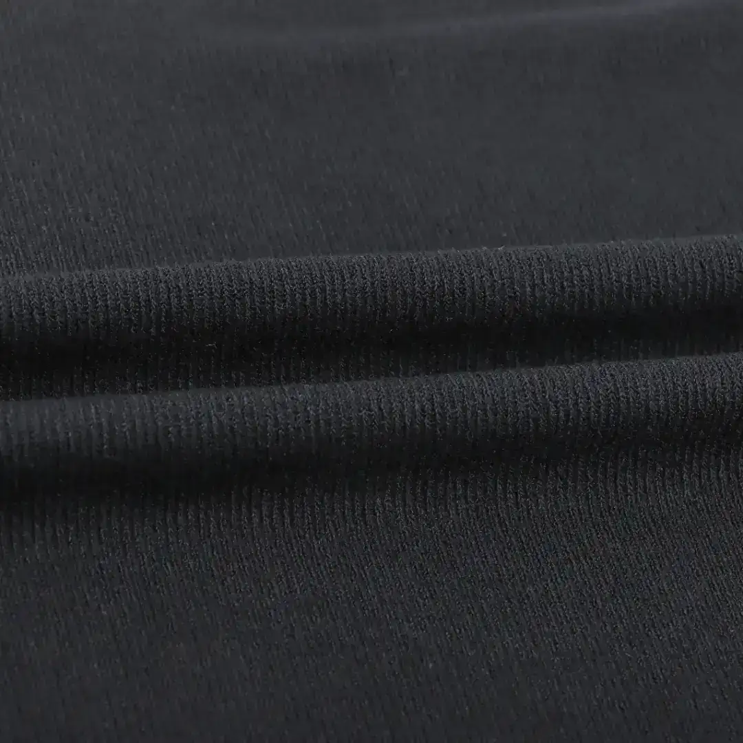 China Fabric for T-Shirt,Tank Top,Hoodie   Rib Knit Fabric Rayon Polyester Elastane black color buy from China wholesaler bulk order at wholesale price free worldwide shipping Alibaba