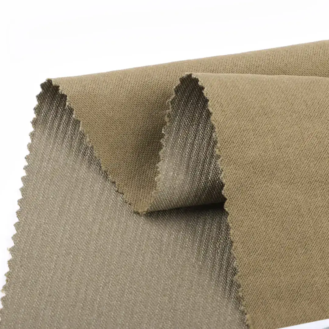 China Fabric for Jackets,Blazer Nylon/Polyester Crepe Woven Blended Fabric Polyester Polyamide coffee color color buy from China wholesaler bulk order at wholesale price free worldwide shipping Alibaba