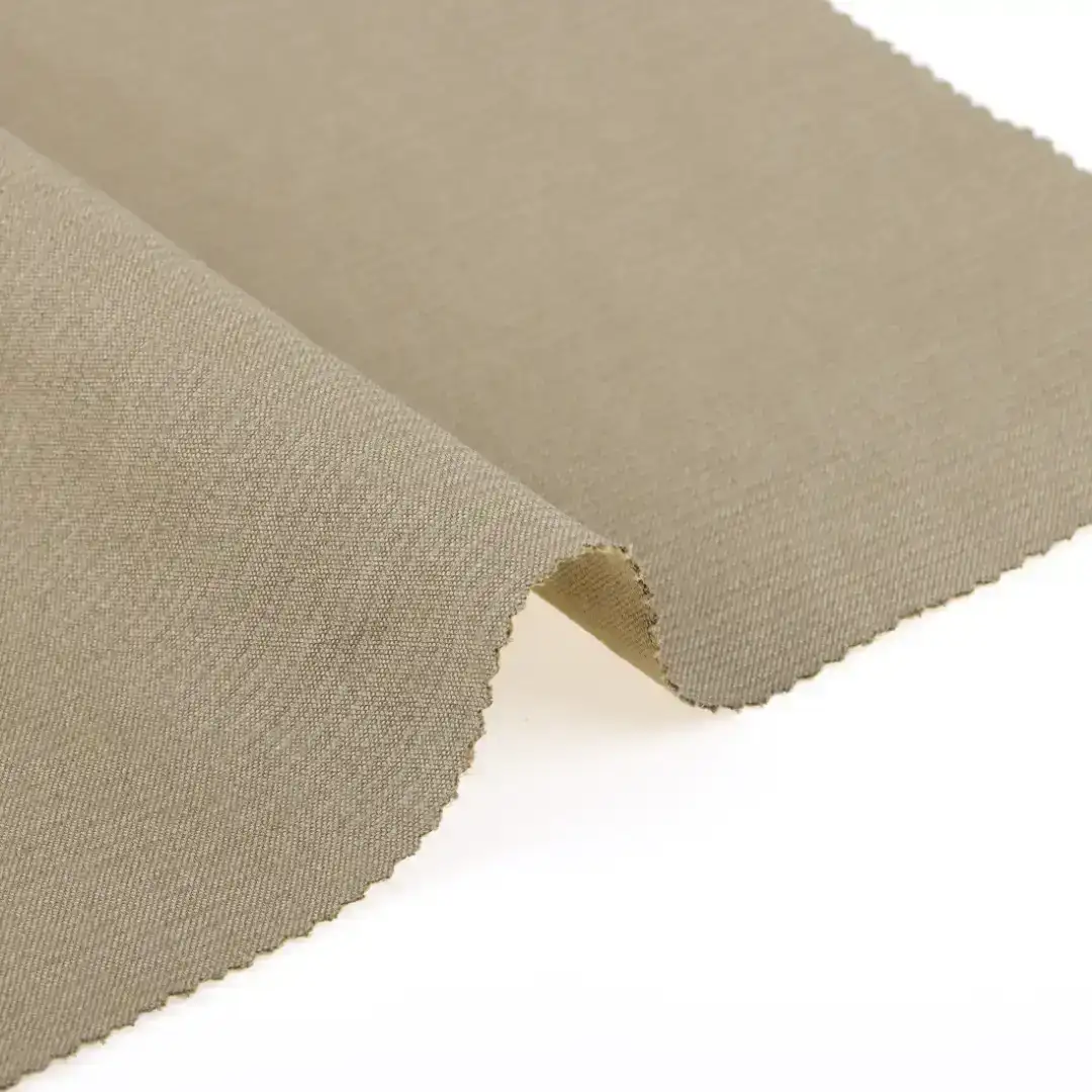 China Fabric for Jackets,Blazer Nylon/Polyester Crepe Woven Blended Fabric Polyester Polyamide coffee color color buy from China wholesaler bulk order at wholesale price free worldwide shipping Alibaba