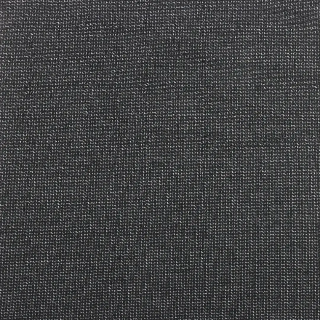 China Fabric for Jackets Weft Jacquard Knit Fabric Polyester Viscose Spandex BLACK color buy from China wholesaler bulk order at wholesale price free worldwide shipping Alibaba