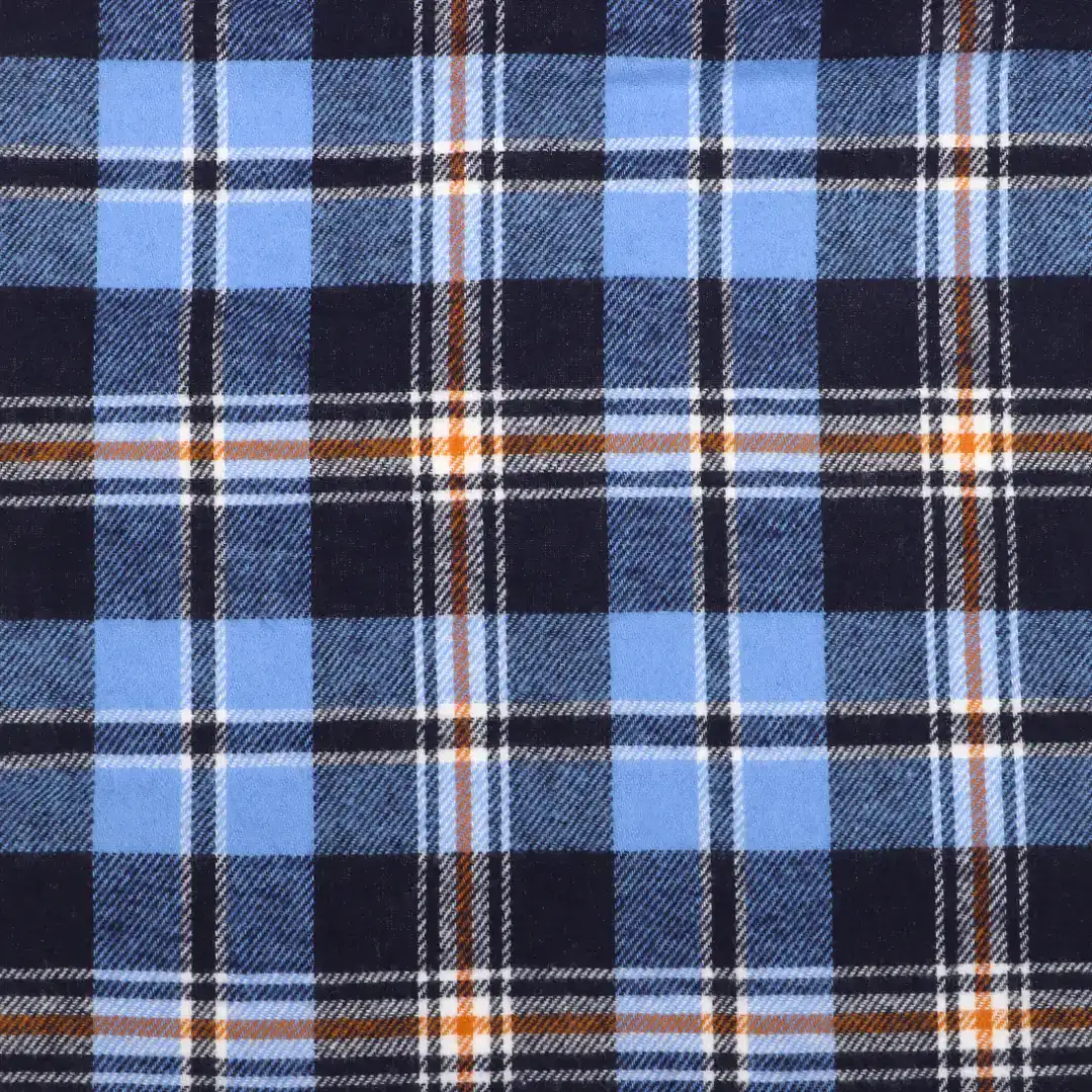 China Fabric for Shirt,Blouse,Over Shirt Cotton YD Flannel Natural Woven Fabric Cotton BLUE color buy from China wholesaler bulk order at wholesale price free worldwide shipping Alibaba
