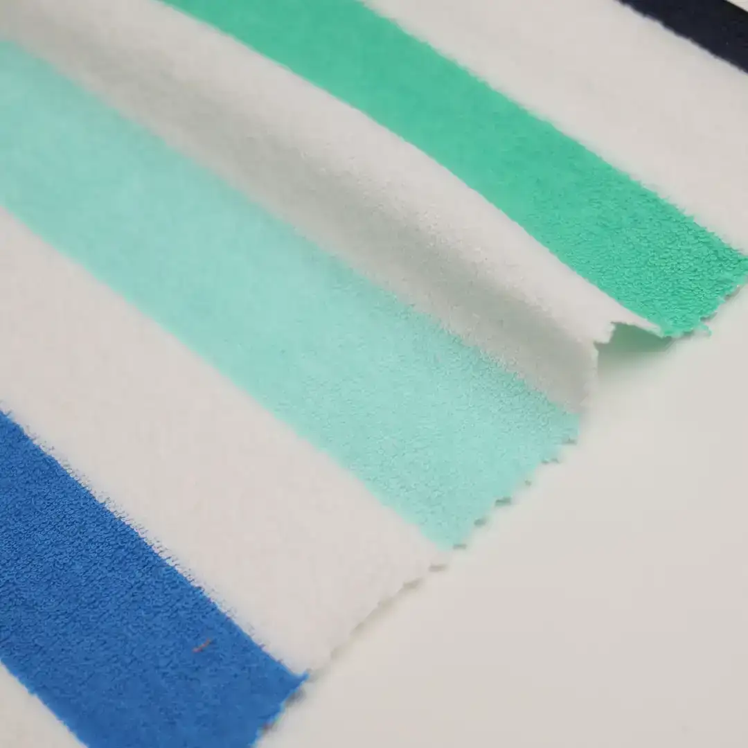 China Fabric for Loungewear Towel Fabric Knit Fabric Cotton Polyester Colorful color buy from China wholesaler bulk order at wholesale price free worldwide shipping Alibaba