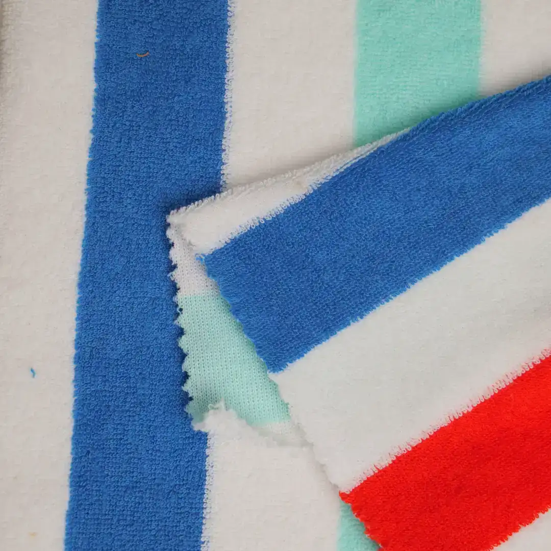 China Fabric for Loungewear Towel Fabric Knit Fabric Cotton Polyester Colorful color buy from China wholesaler bulk order at wholesale price free worldwide shipping Alibaba