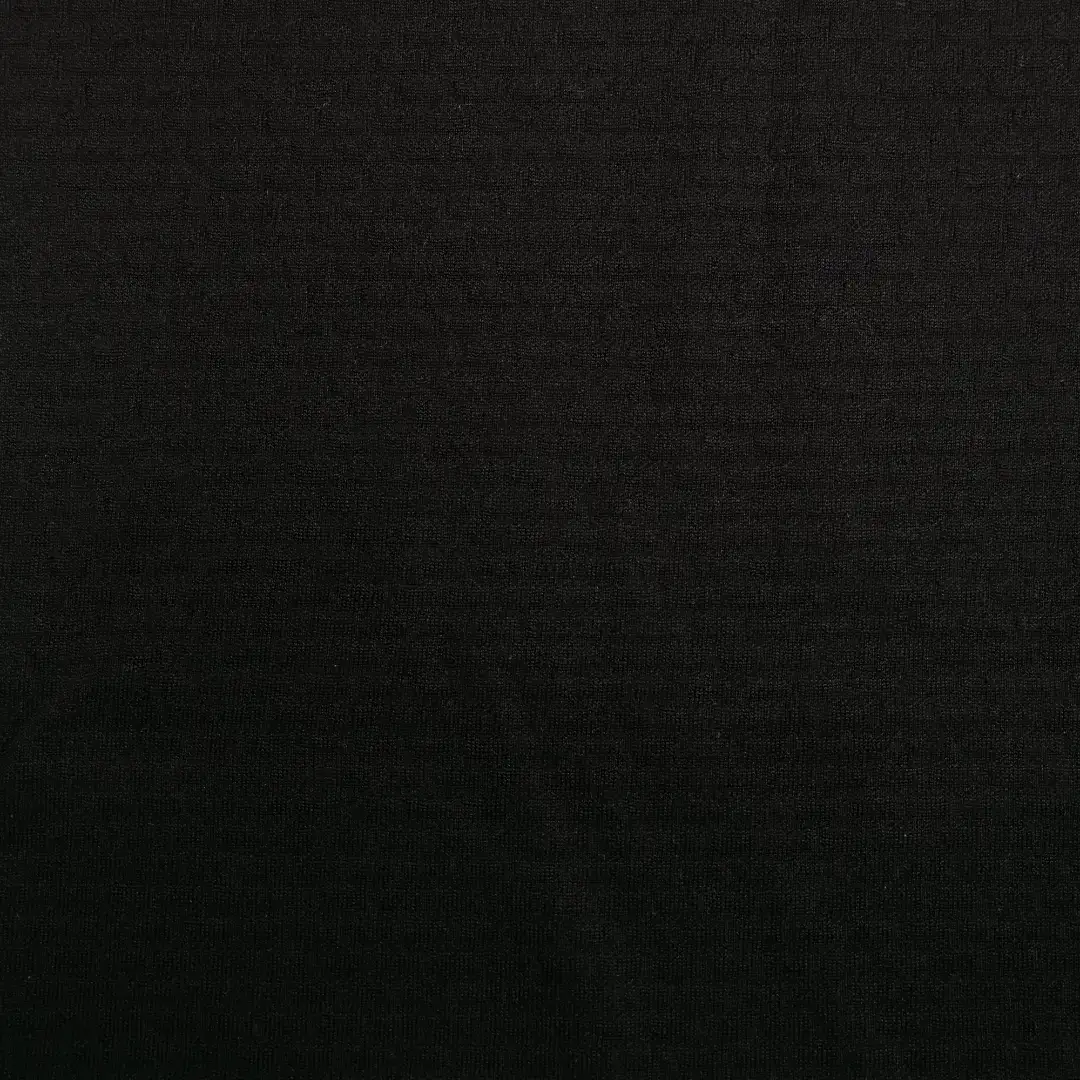 China Fabric for Shirt,T-Shirt Interlock Knit Fabric Polyester black color buy from China wholesaler bulk order at wholesale price free worldwide shipping Alibaba