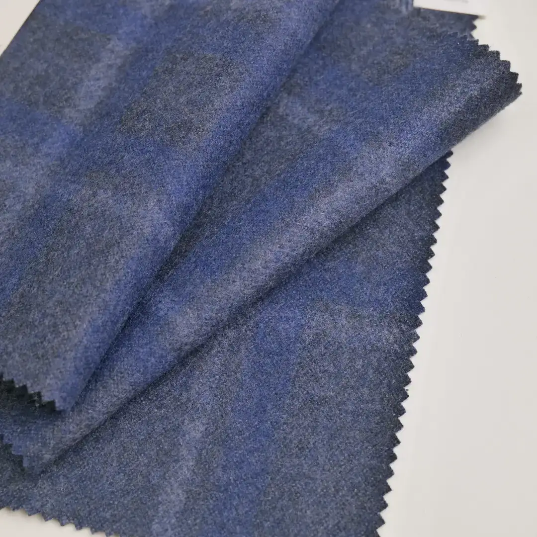 China Fabric for Trench Coat,Overcoat Bristled fabric Knit Fabric Polyester blue color buy from China wholesaler bulk order at wholesale price free worldwide shipping Alibaba