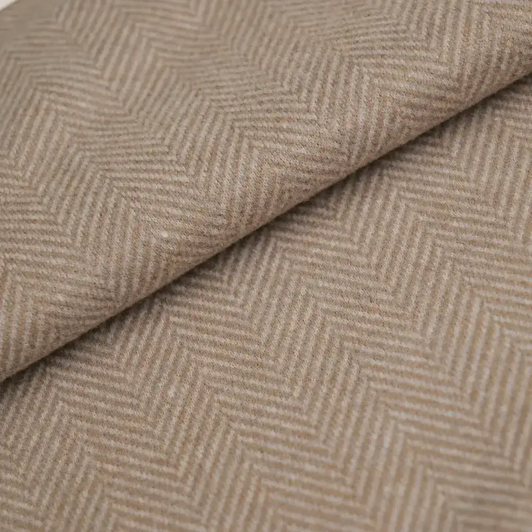 China Fabric for Jackets,Trench Coat,Overcoat Bristled fabric Knit Fabric Polyester Rayon Khaki color buy from China wholesaler bulk order at wholesale price free worldwide shipping Alibaba