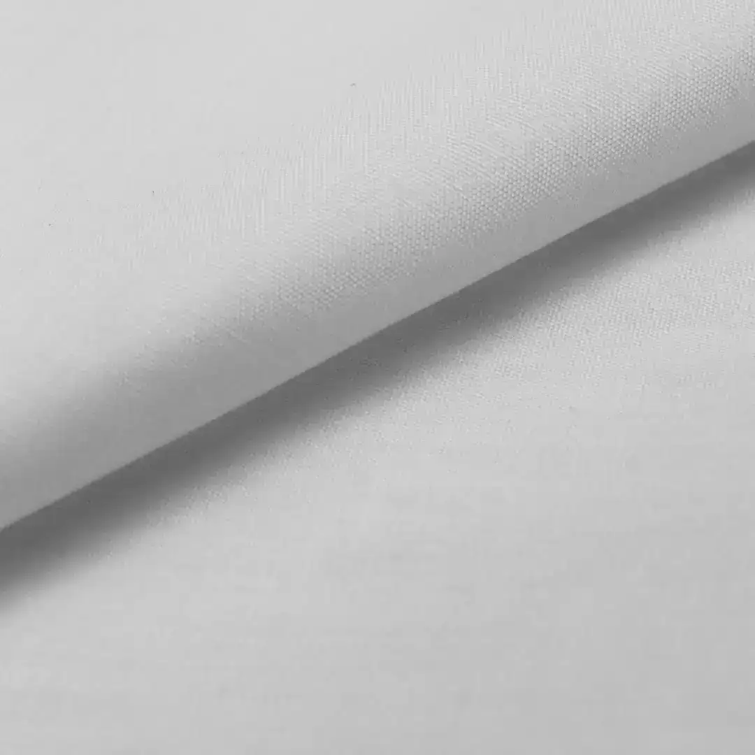 China Fabric for Shirt,Blouse TC Poplin Woven Blended Fabric Polyester Cotton white color buy from China wholesaler bulk order at wholesale price free worldwide shipping Alibaba