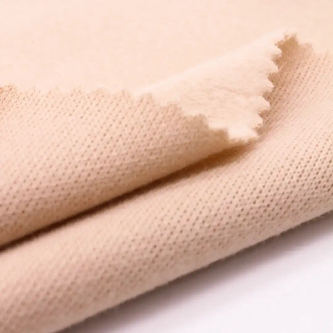 China Fabric for Trench Coat,Overcoat Knit Woolen Fabric Woolen Polyester Khaki color buy from China wholesaler bulk order at wholesale price free worldwide shipping Alibaba