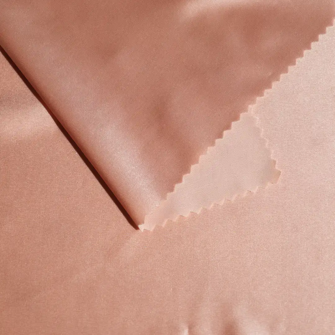 China Fabric for Blouse,Jogger,Yoga Clothes Mesh Knit Fabric Nylon Spandex pink color buy from China wholesaler bulk order at wholesale price free worldwide shipping Alibaba