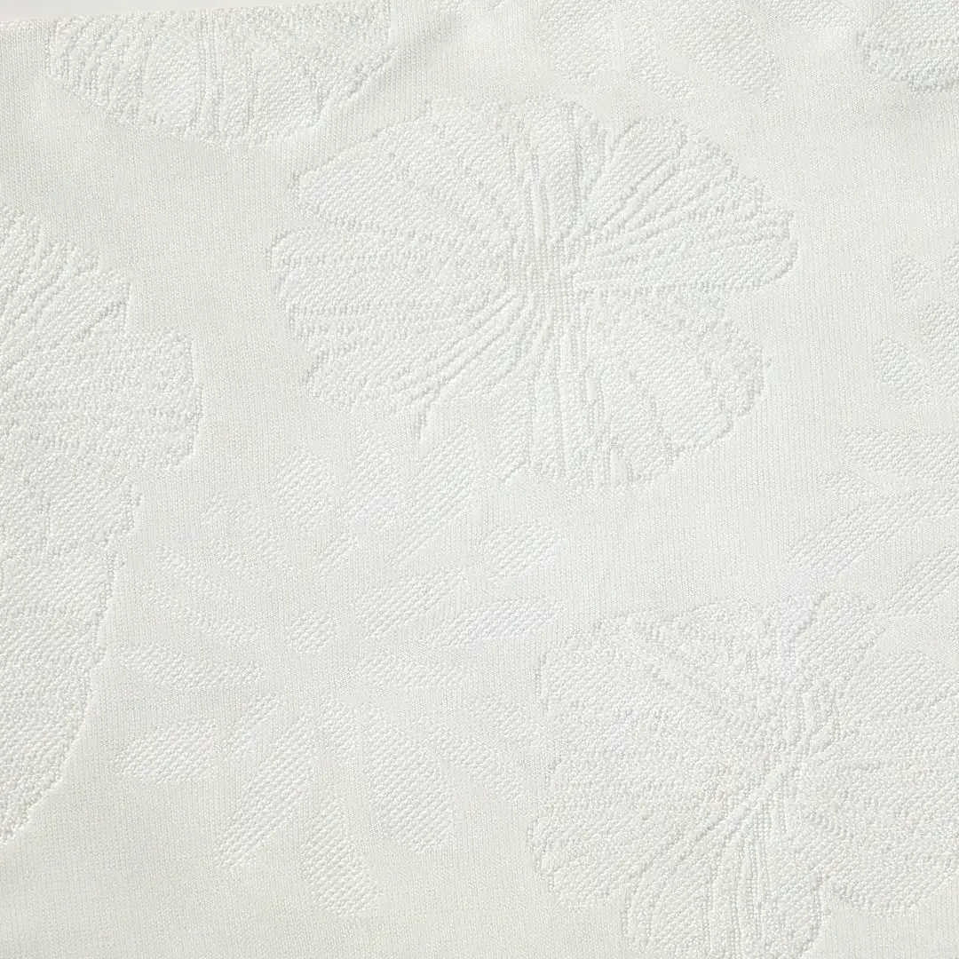 China Fabric for T-Shirt,Tank Top,Blouse,Dresses (Pullover)  Weft Jacquard Knit Fabric Polyester Spandex white color buy from China wholesaler bulk order at wholesale price free worldwide shipping Alibaba