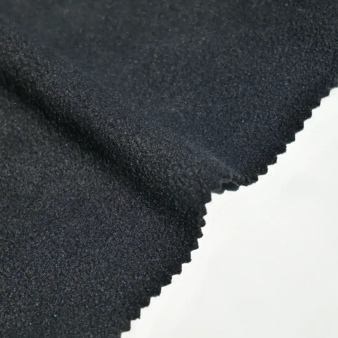 China Fabric for Jackets,Padded Jacket Polar Fleece Knit Fabric Polyester black color buy from China wholesaler bulk order at wholesale price free worldwide shipping Alibaba