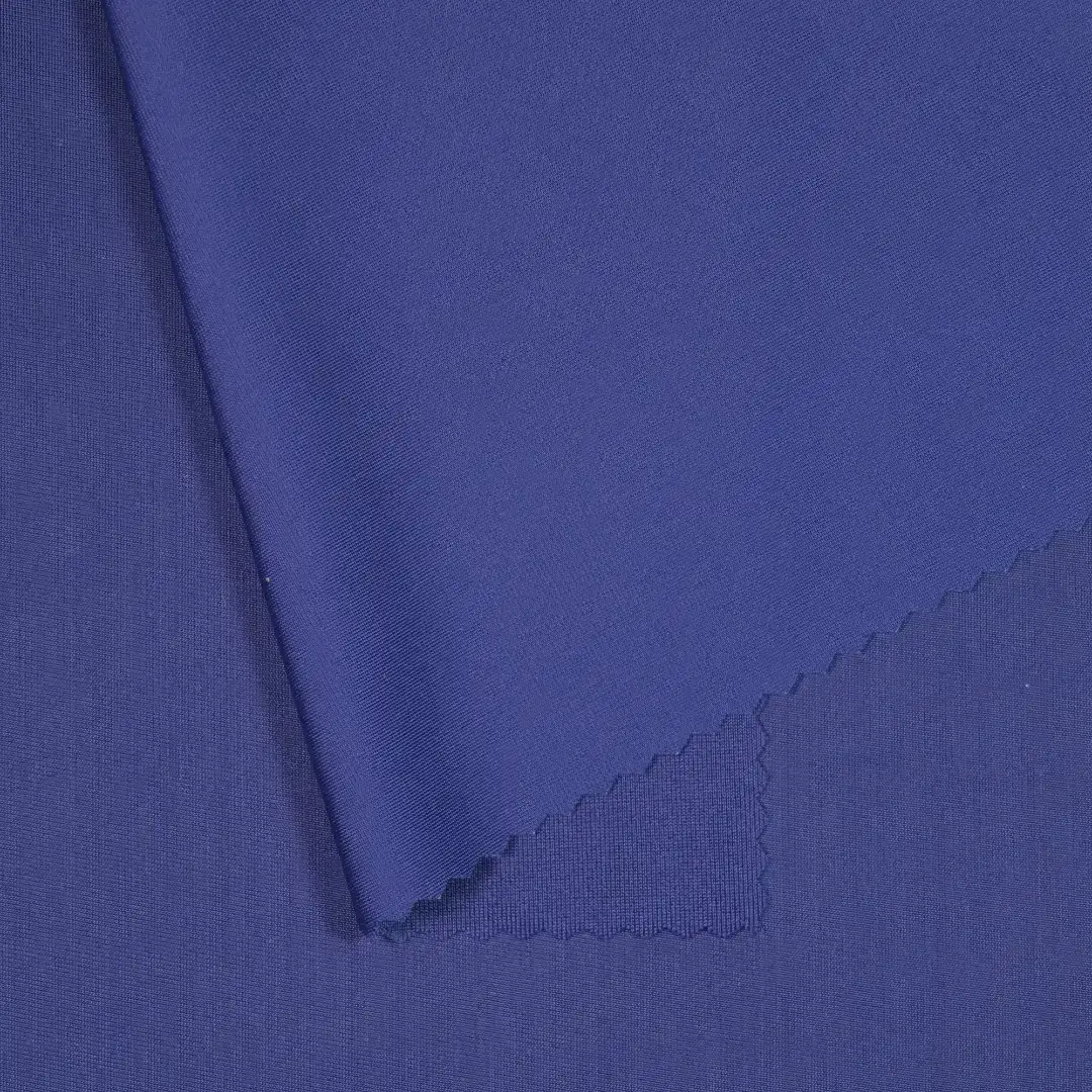 China Fabric for Yoga Clothes,Yoga Pants,Sports Bras Two-way Stretch Knit Fabric Polyester Spandex Dark blue color buy from China wholesaler bulk order at wholesale price free worldwide shipping Alibaba