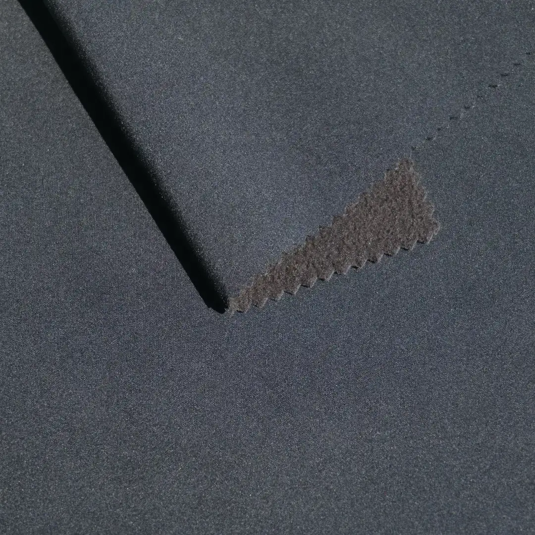 China Fabric for Padded Jacket Cotton Plain Natural Woven Fabric Polyester black color buy from China wholesaler bulk order at wholesale price free worldwide shipping Alibaba
