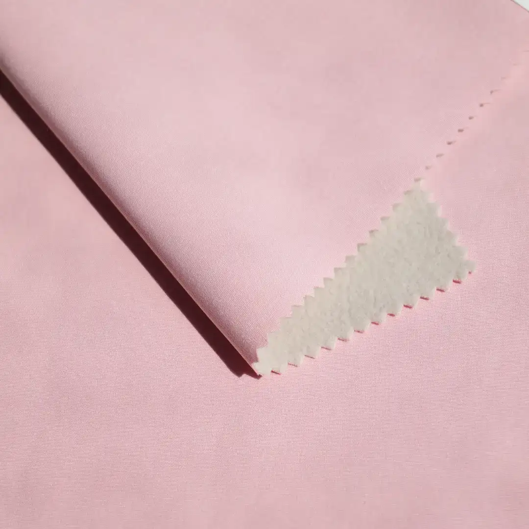 China Fabric for Trench Coat,Padded Jacket Cotton Plain Natural Woven Fabric Polyester Spandex pink color buy from China wholesaler bulk order at wholesale price free worldwide shipping Alibaba