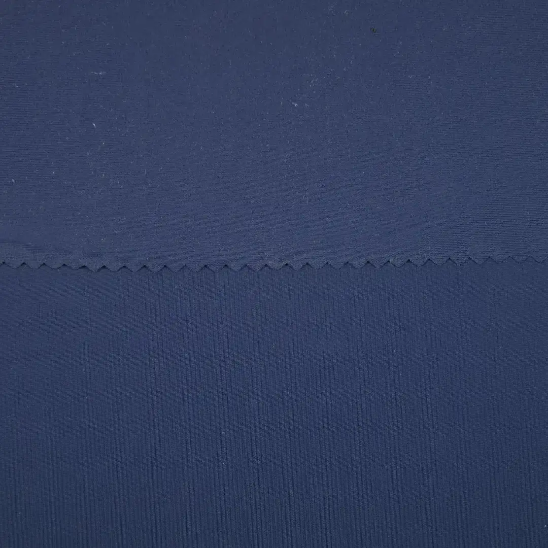 China Fabric for Yoga Clothes,Sports Bras Tricot Knit Fabric Nylon Spandex Dark blue-gray color buy from China wholesaler bulk order at wholesale price free worldwide shipping Alibaba