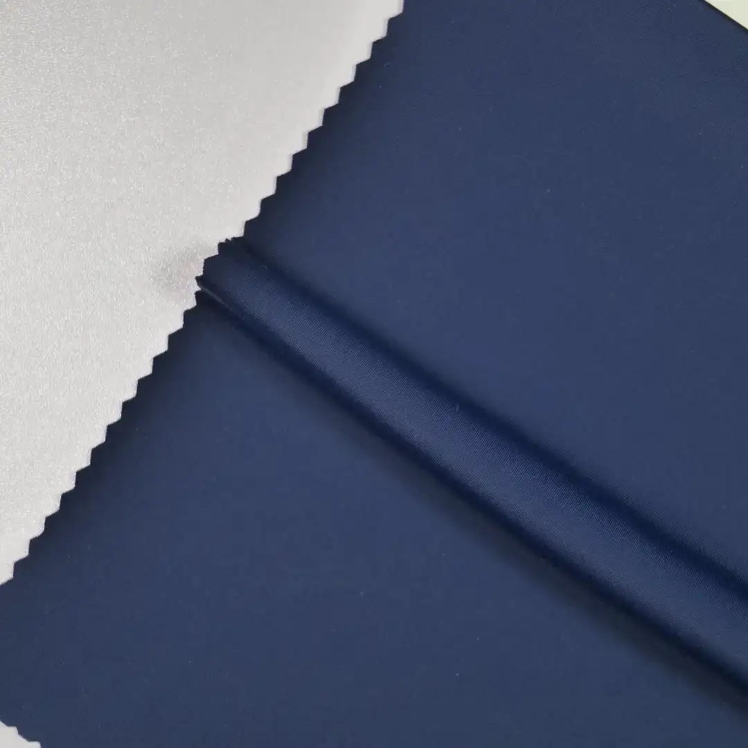 China Fabric for Yoga Clothes,Sports Bras Tricot Knit Fabric Nylon Spandex Dark blue-gray color buy from China wholesaler bulk order at wholesale price free worldwide shipping Alibaba