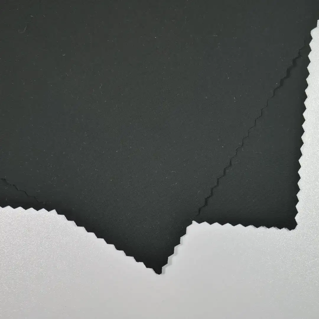 China Fabric for Jogger,Yoga Clothes,Swimsuits,Sports Bras Interlock Knit Fabric Spandex Nylon black color buy from China wholesaler bulk order at wholesale price free worldwide shipping Alibaba