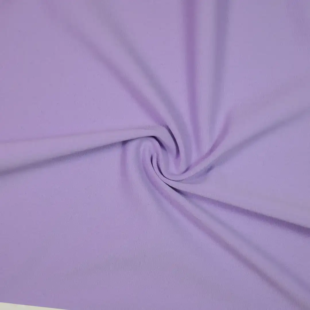 China Fabric for Jogger,Yoga Clothes Single Jersey Knit Fabric Polyester Spandex purple color buy from China wholesaler bulk order at wholesale price free worldwide shipping Alibaba