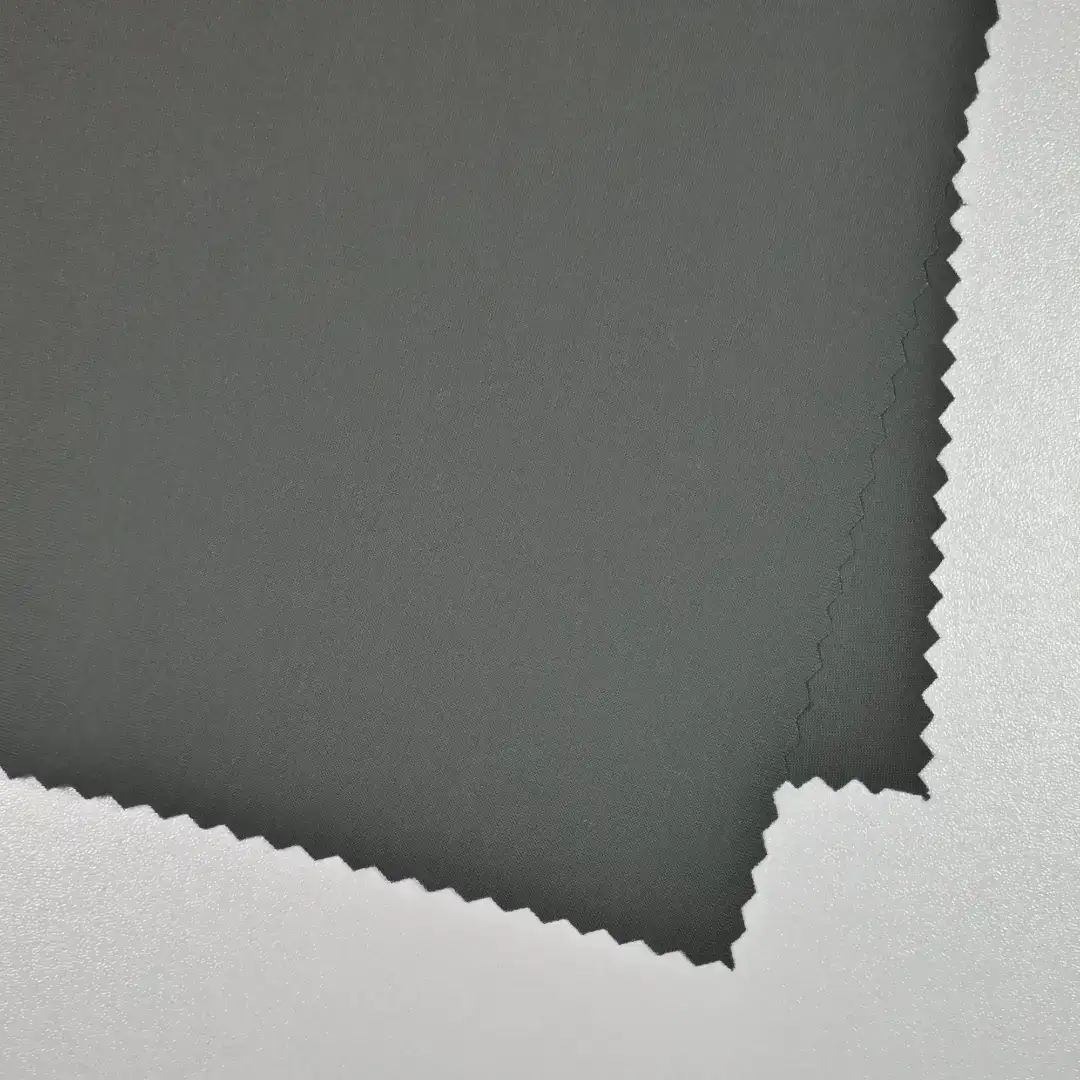 China Fabric for Jogger,Yoga Clothes,Swimsuits,Sports Bras Interlock Knit Fabric Nylon Spandex grey color buy from China wholesaler bulk order at wholesale price free worldwide shipping Alibaba