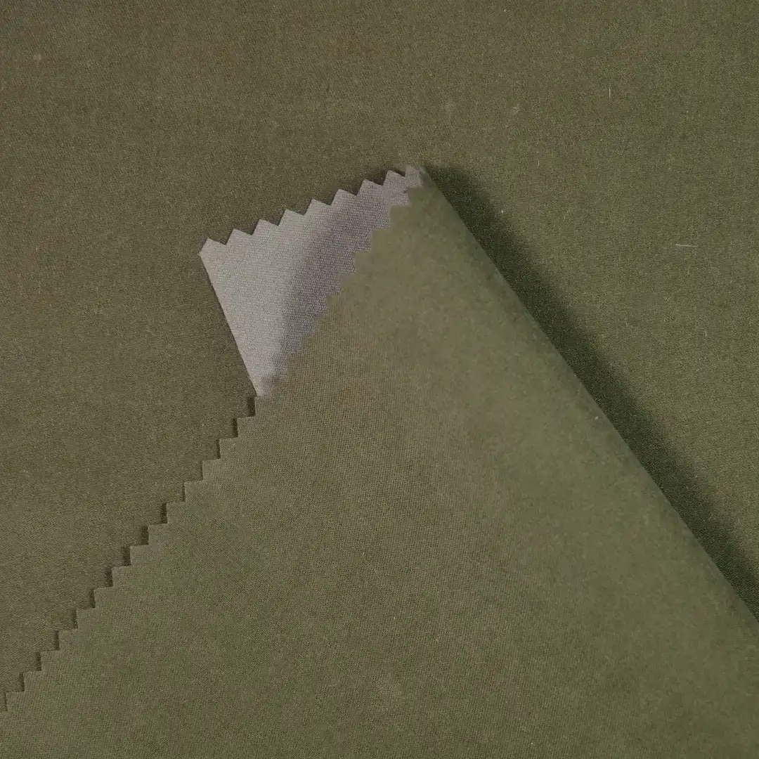 China Fabric for Trench Coat,Uniform CVC Twill Woven Blended Fabric Polyester Nylon army green color buy from China wholesaler bulk order at wholesale price free worldwide shipping Alibaba