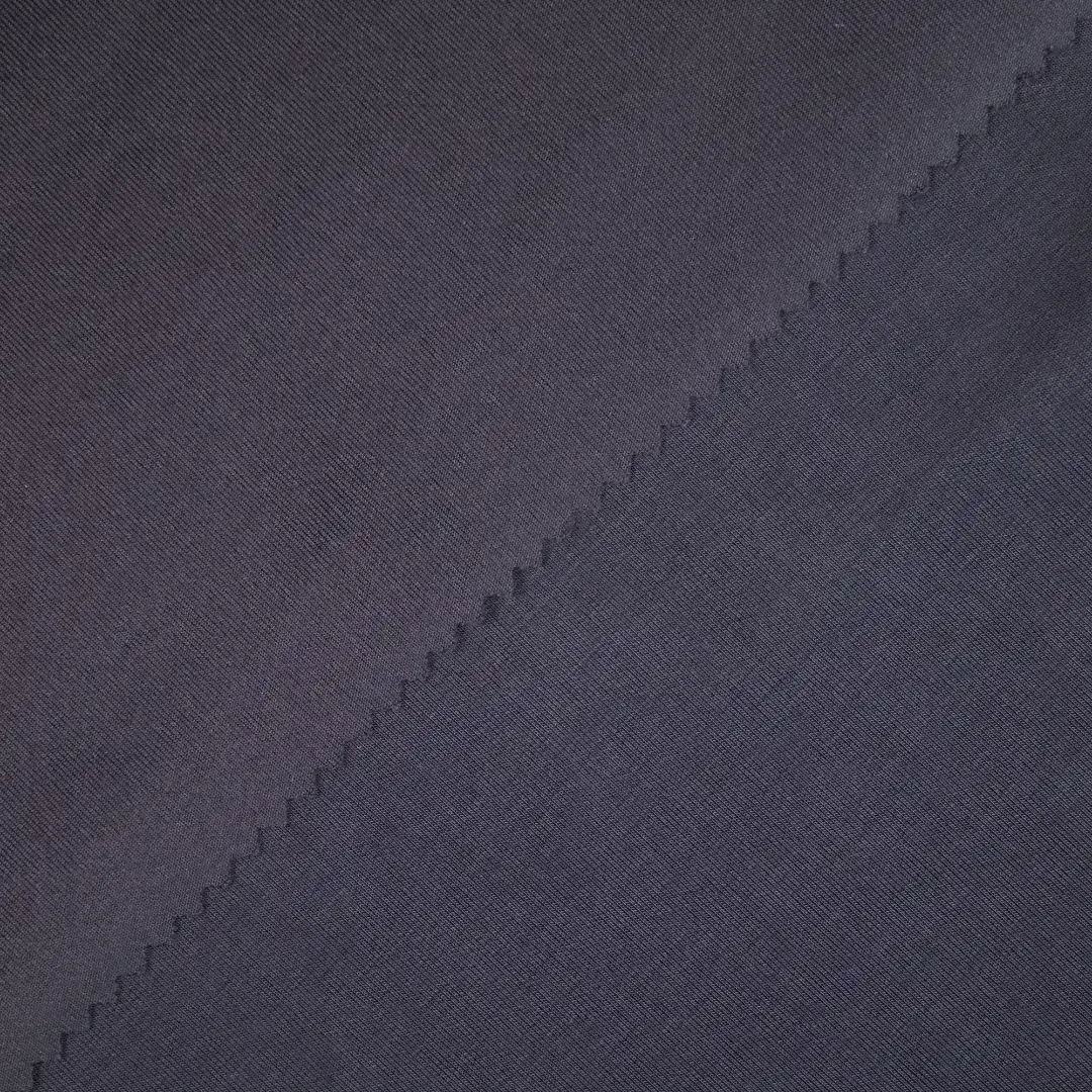 China Fabric for Jackets,Hoodie,Hoodie  ,Sweatshirt Interlock Knit Fabric Modal Polyester Elastane grey color buy from China wholesaler bulk order at wholesale price free worldwide shipping Alibaba