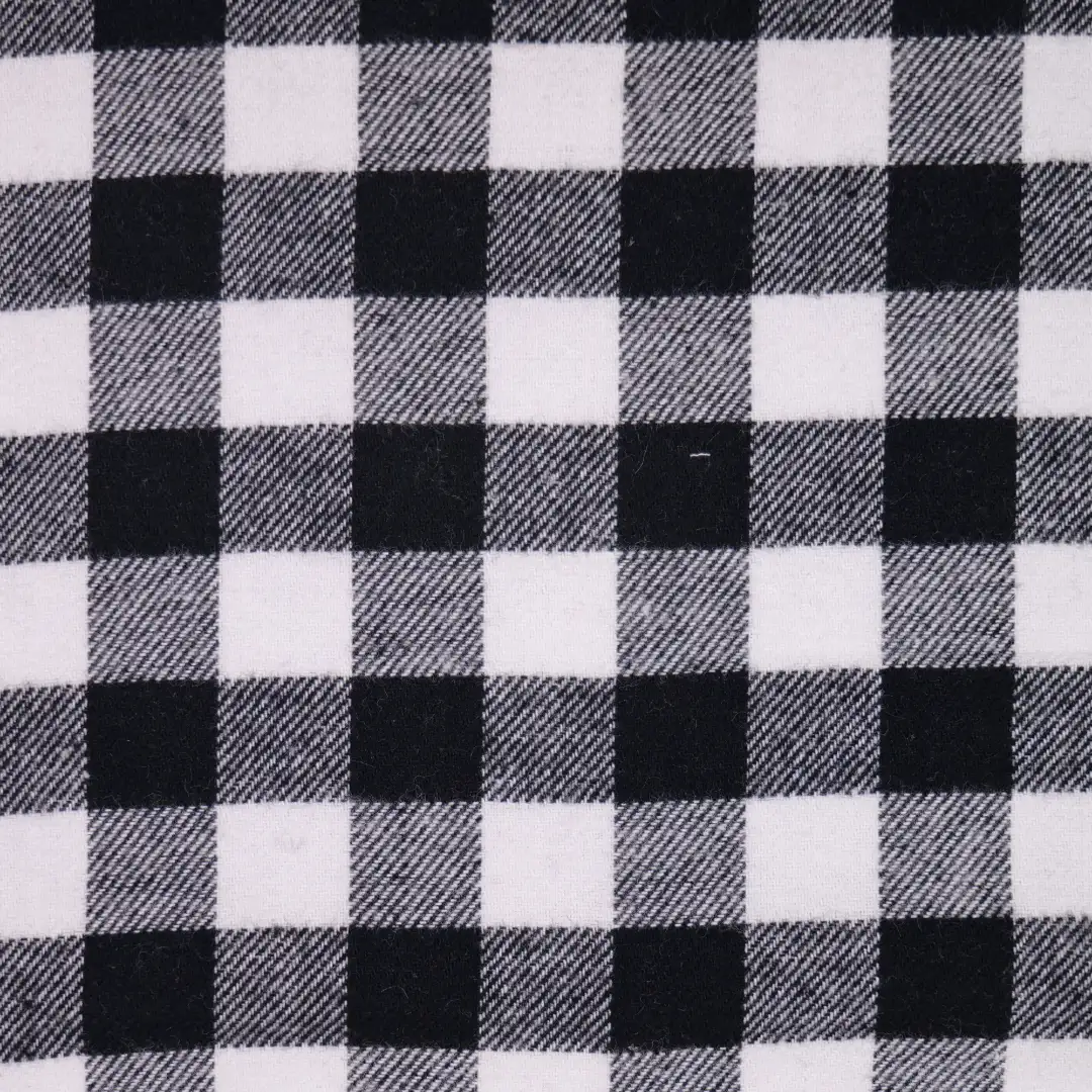 China Fabric for Shirt,Blouse,Over Shirt Yarn Dyed Check Natural Woven Fabric Cotton white&black color buy from China wholesaler bulk order at wholesale price free worldwide shipping Alibaba