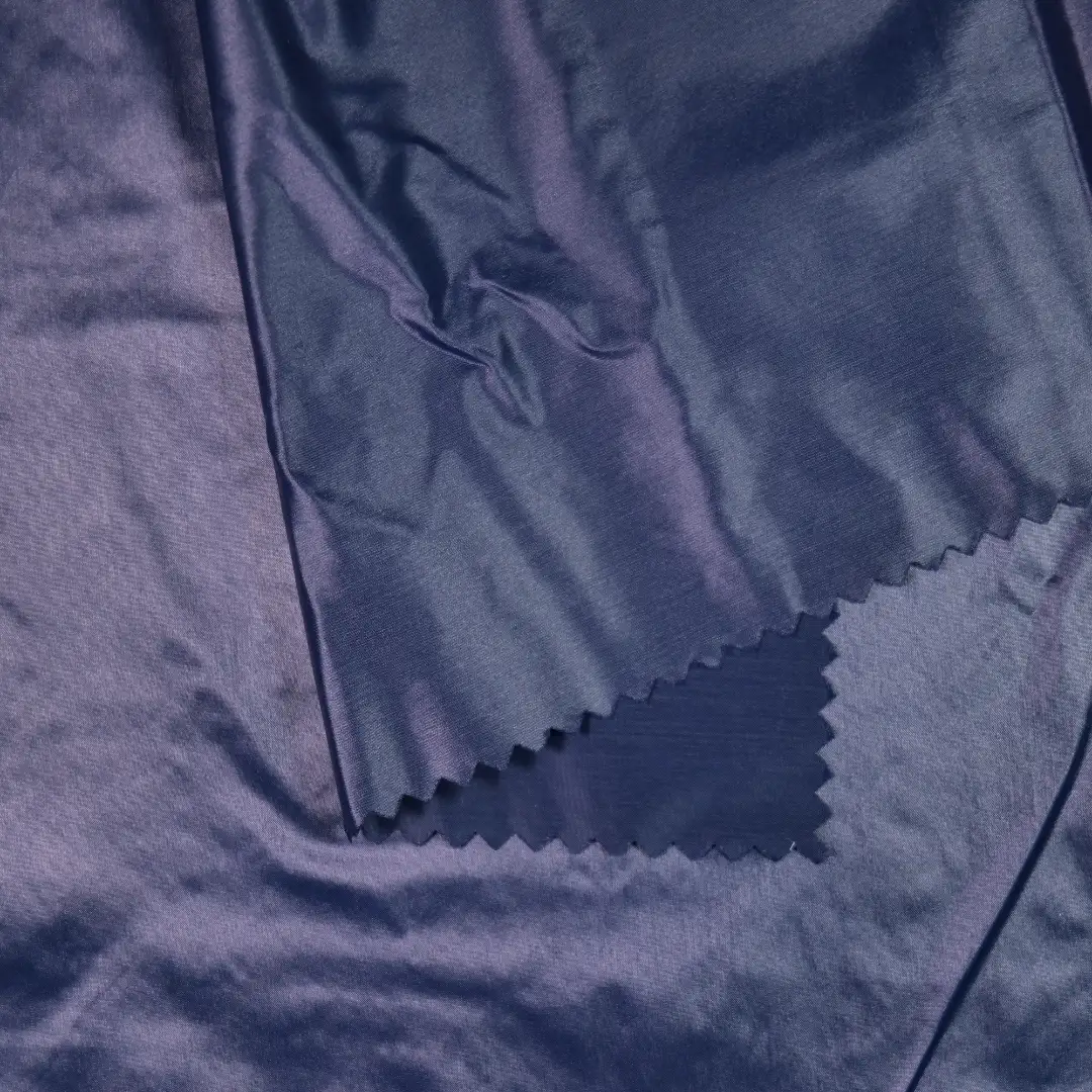 China Fabric for Down Jacket Nylon Taffeta Synthetic Woven Fabric Nylon Dark blue color buy from China wholesaler bulk order at wholesale price free worldwide shipping Alibaba