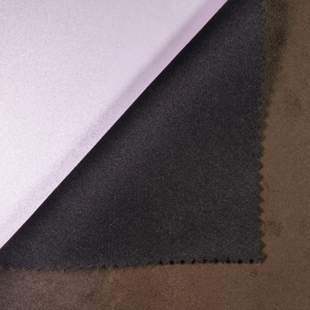 China Fabric for Jackets,Uniform Suede Knit Fabric Polyester Spandex brown color buy from China wholesaler bulk order at wholesale price free worldwide shipping Alibaba