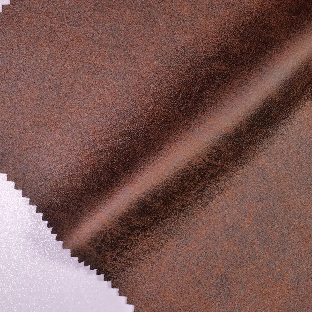 China Fabric for Jackets,Trench Coat Suede Knit Fabric Polyester Spandex brown color buy from China wholesaler bulk order at wholesale price free worldwide shipping Alibaba