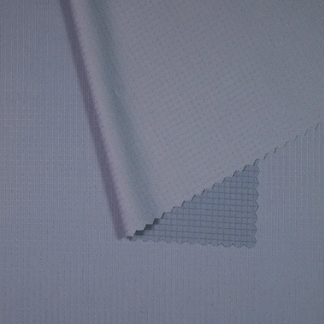 China Fabric for T-Shirt,Polo Shirt,Jogger,Yoga Clothes,Yoga Pants,Sports Bras Jacquard Knit Fabric Polyester Spandex grey color buy from China wholesaler bulk order at wholesale price free worldwide shipping Alibaba