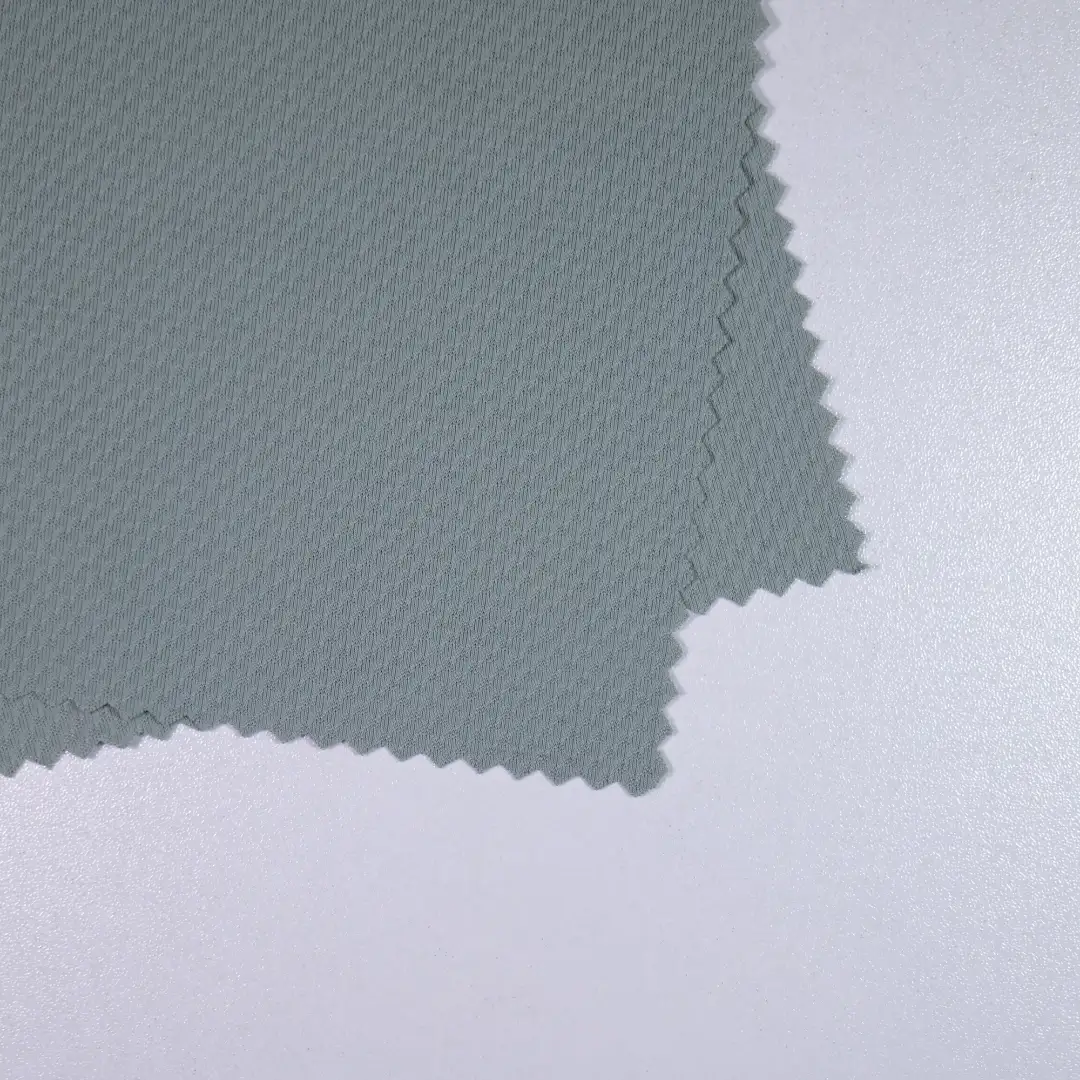 China Fabric for T-Shirt,Yoga Clothes Jacquard Knit Fabric Polyester Spandex grey color buy from China wholesaler bulk order at wholesale price free worldwide shipping Alibaba