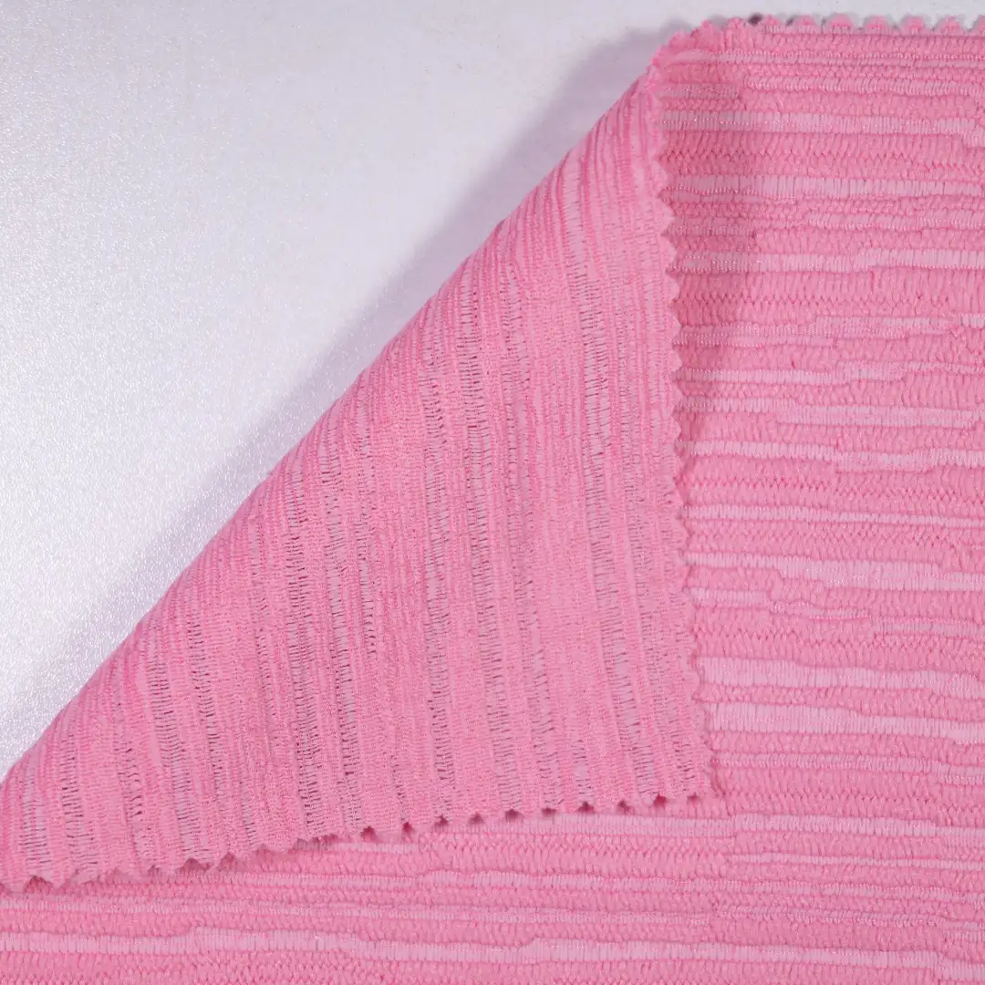 China Fabric for T-Shirt,Polo Shirt Crepe Knit Fabric Polyester Spandex rose-red color buy from China wholesaler bulk order at wholesale price free worldwide shipping Alibaba