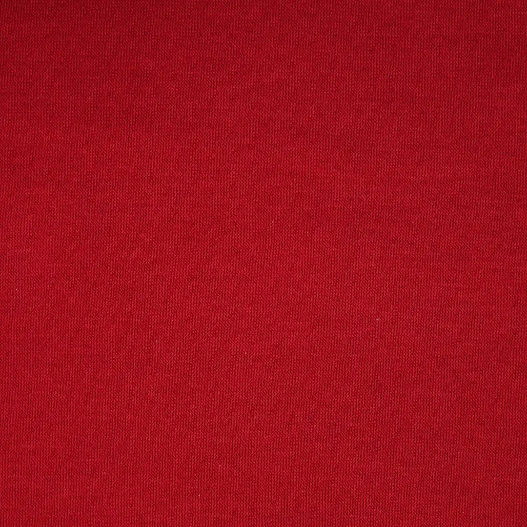 China Fabric for Sweatshirt Fleece Knit Fabric Cotton Polyester red color buy from China wholesaler bulk order at wholesale price free worldwide shipping Alibaba