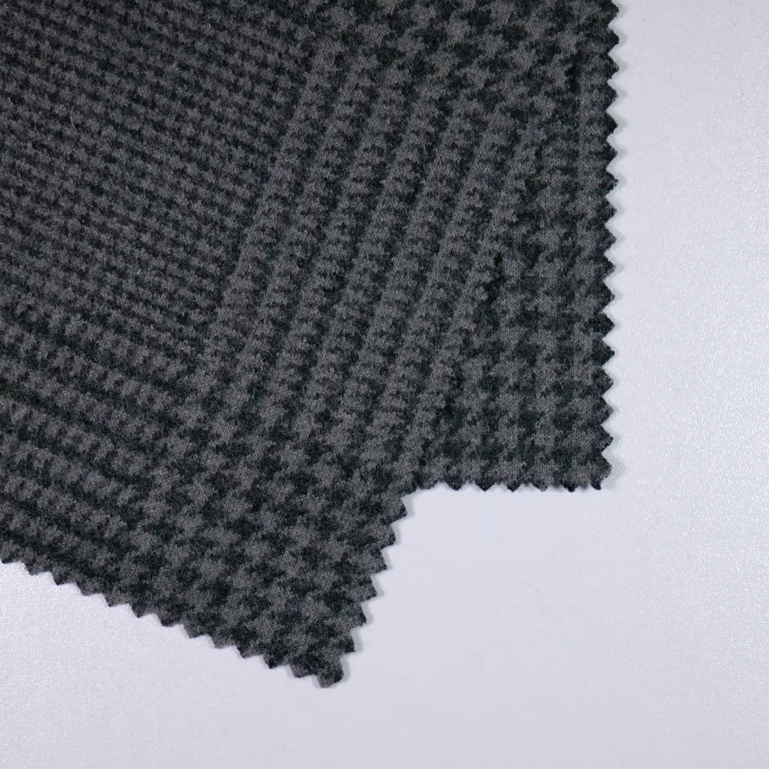 China Fabric for Jackets,Overcoat Knit Woolen Fabric Woolen Polyester grey color buy from China wholesaler bulk order at wholesale price free worldwide shipping Alibaba