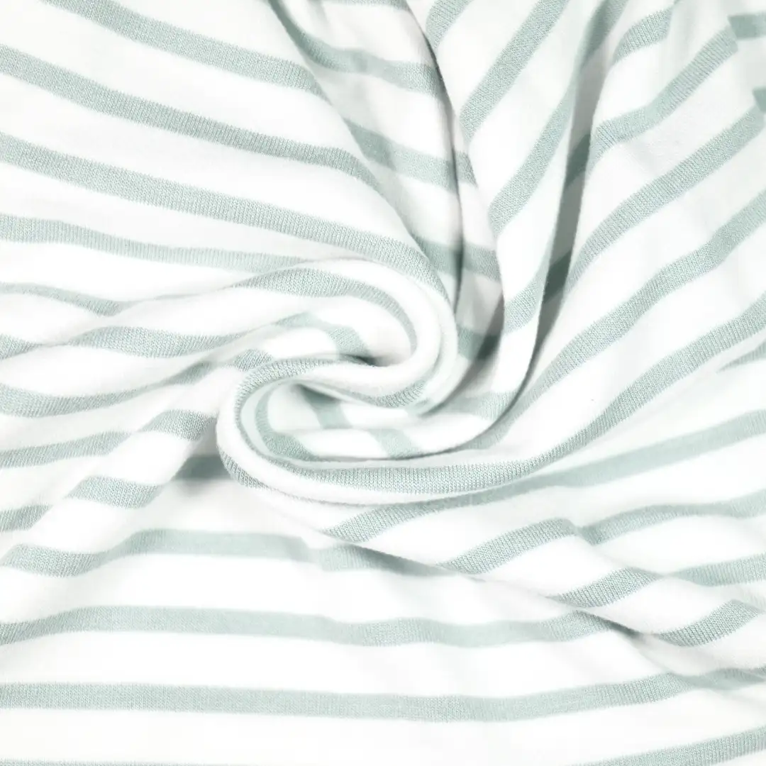 China Fabric for Loungewear Yarn-dyed fabric Knit Fabric Viscose Elastane white&green color buy from China wholesaler bulk order at wholesale price free worldwide shipping Alibaba