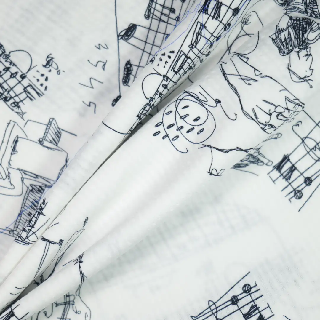 China Fabric for Blouse,Skirt,Loungewear Cotton Seersucker Natural Woven Fabric Cotton white color buy from China wholesaler bulk order at wholesale price free worldwide shipping Alibaba