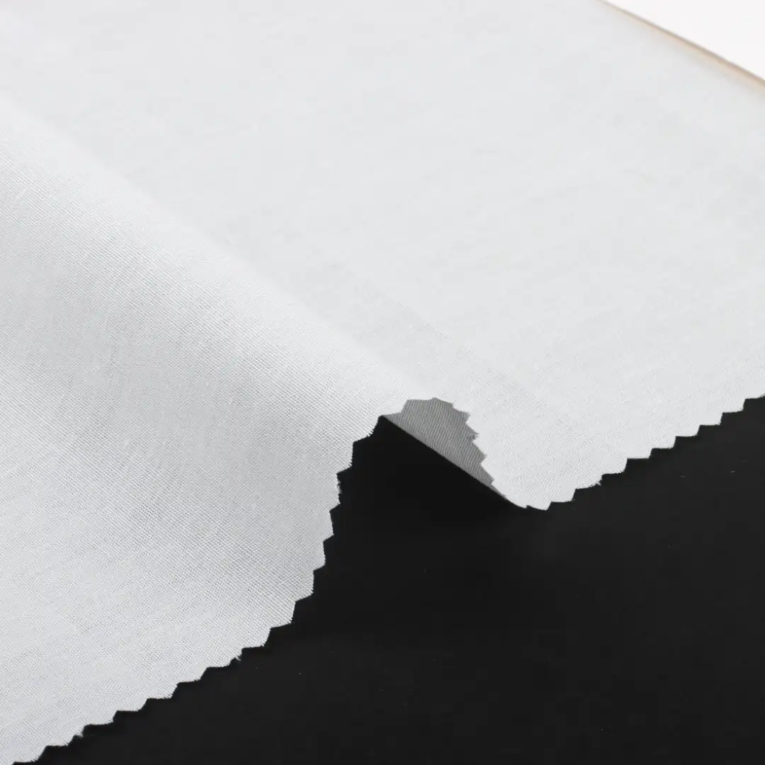 China Fabric for Shirt Cotton Plain Natural Woven Fabric Cotton White color buy from China wholesaler bulk order at wholesale price free worldwide shipping Alibaba