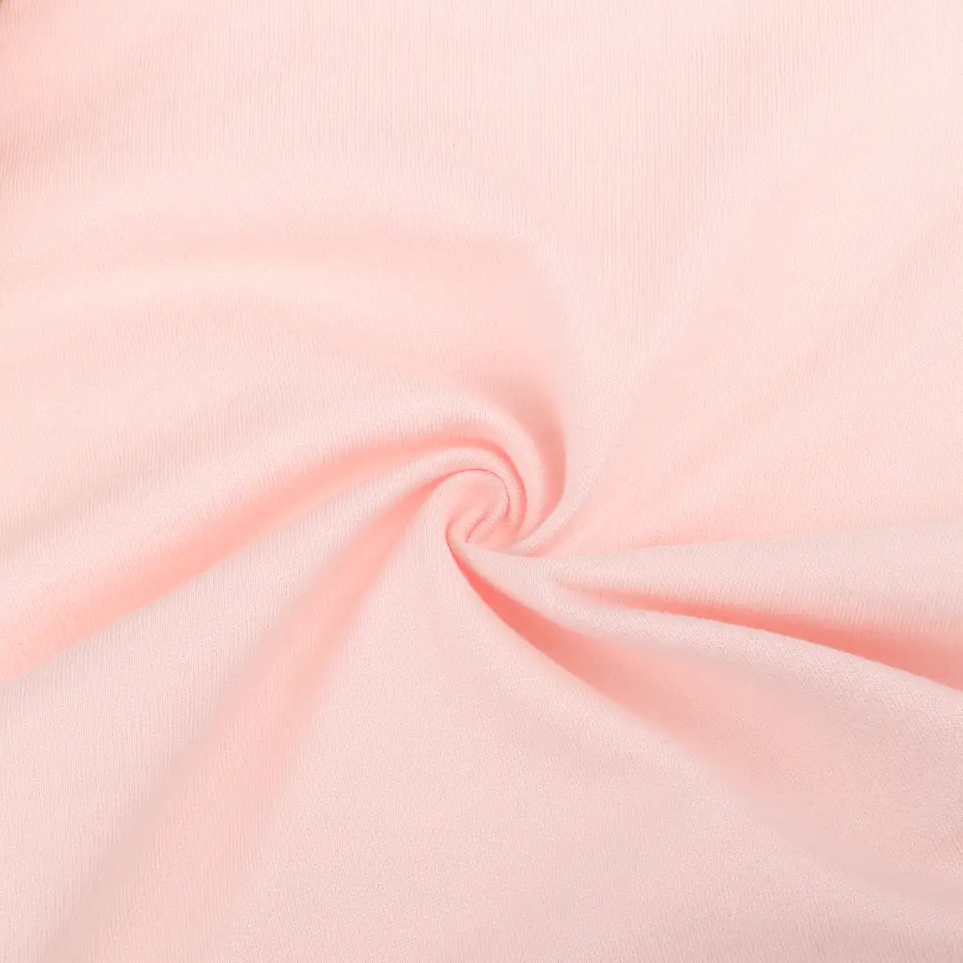 China Fabric for Pants,T-Shirt,Skirt French Terry Knit Fabric Cotton Pink color buy from China wholesaler bulk order at wholesale price free worldwide shipping Alibaba