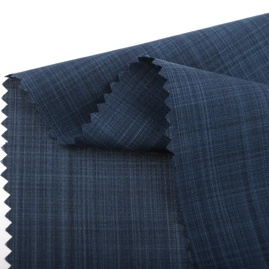 China Fabric for Shirt Polyester Cationic Woven Fabric Synthetic Woven Fabric Polyester BLUE color buy from China wholesaler bulk order at wholesale price free worldwide shipping Alibaba