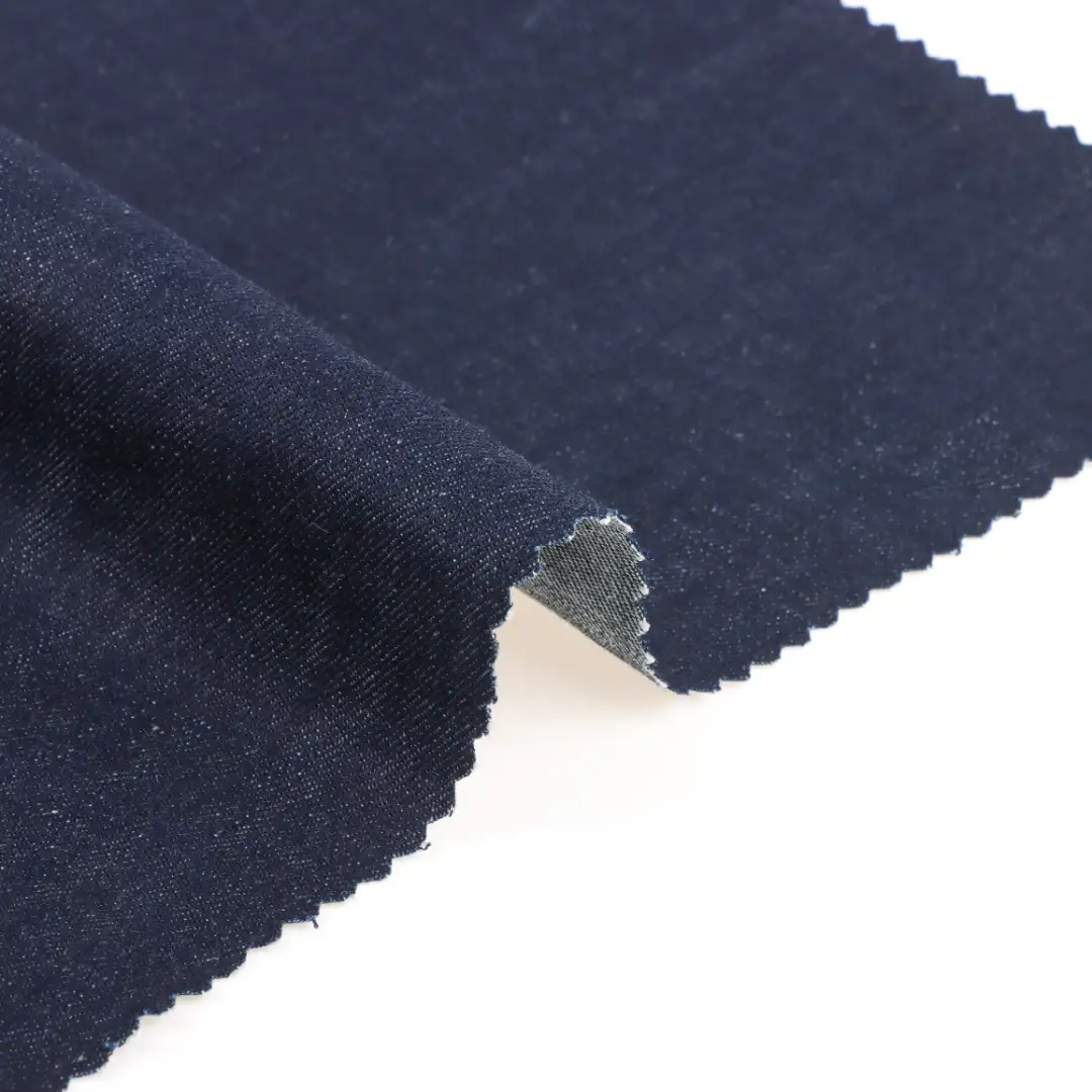 China Fabric for Pants Cotton Woven Denim Denim Cotton Blue color buy from China wholesaler bulk order at wholesale price free worldwide shipping Alibaba