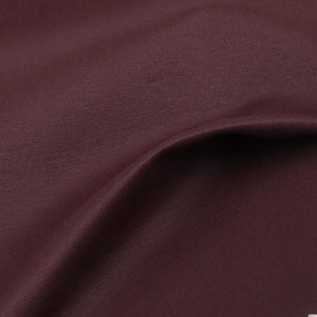 China Fabric for Jackets TC Twill Woven Blended Fabric Polyester Cotton burgundy color buy from China wholesaler bulk order at wholesale price free worldwide shipping Alibaba