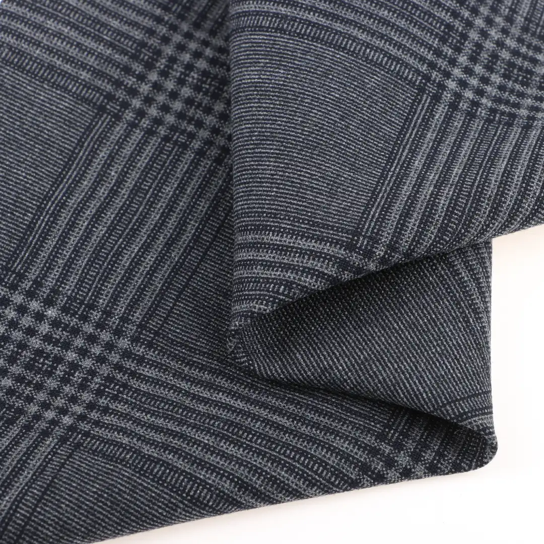 China Fabric for Pants Polyester/Rayon Plain Woven Blended Fabric Polyester Rayon Spandex Grey color buy from China wholesaler bulk order at wholesale price free worldwide shipping Alibaba
