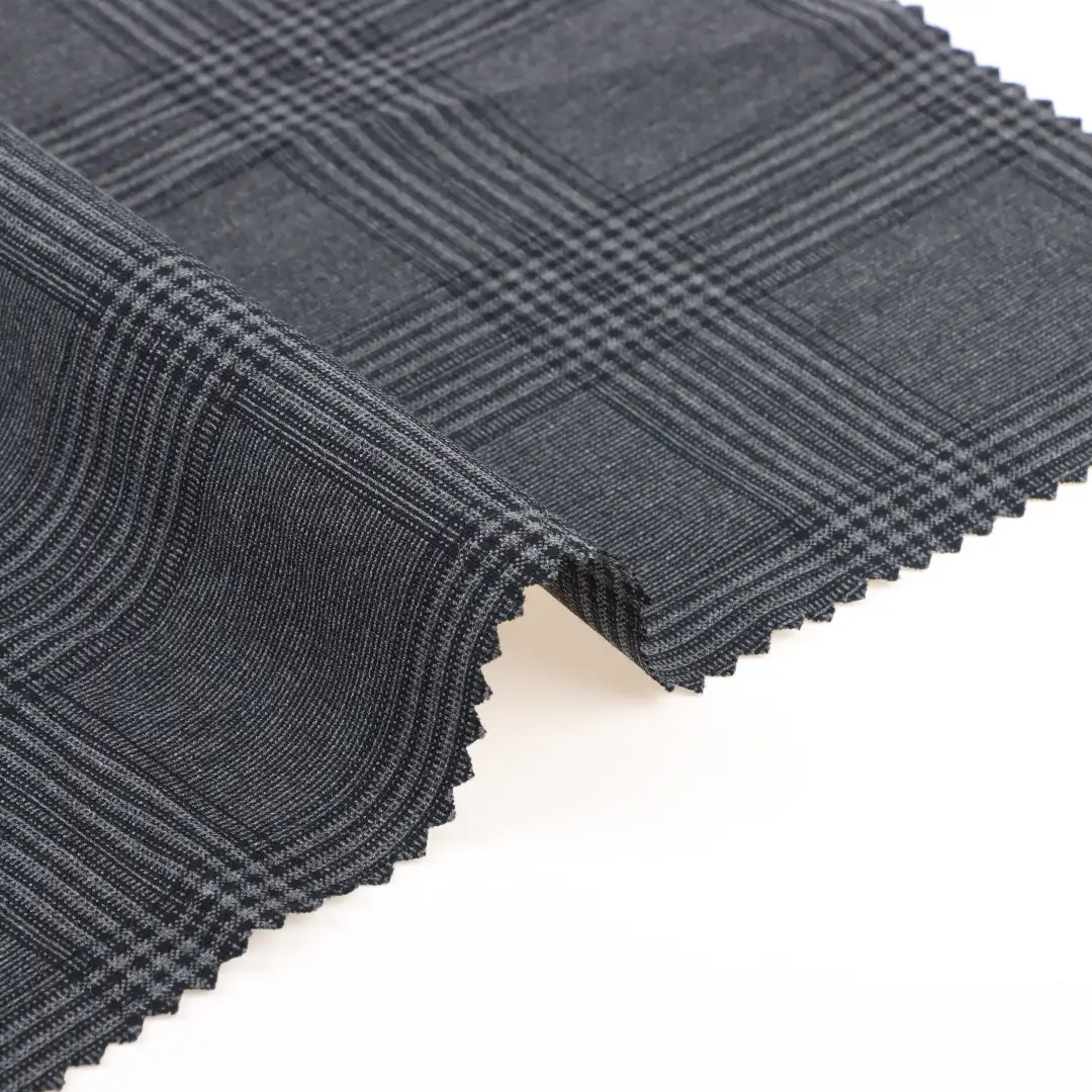 China Fabric for Pants Polyester/Rayon Plain Woven Blended Fabric Polyester Rayon Spandex Grey color buy from China wholesaler bulk order at wholesale price free worldwide shipping Alibaba