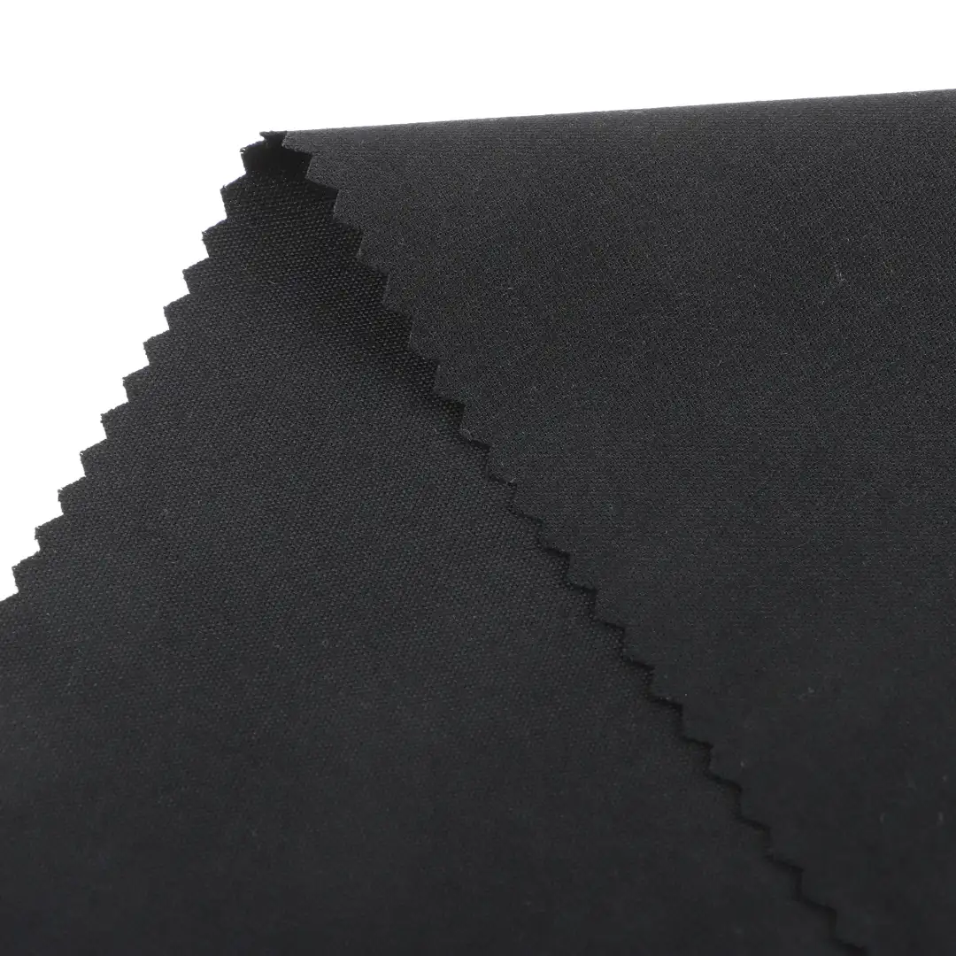 China Fabric for Pants Polyester/Rayon Plain Woven Blended Fabric Rayon Spandex Polyester BLACK color buy from China wholesaler bulk order at wholesale price free worldwide shipping Alibaba