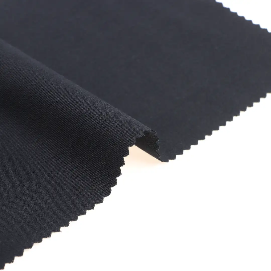 China Fabric for Pants Polyester/Rayon Twill Woven Blended Fabric Polyester Rayon Spandex Blue color buy from China wholesaler bulk order at wholesale price free worldwide shipping Alibaba