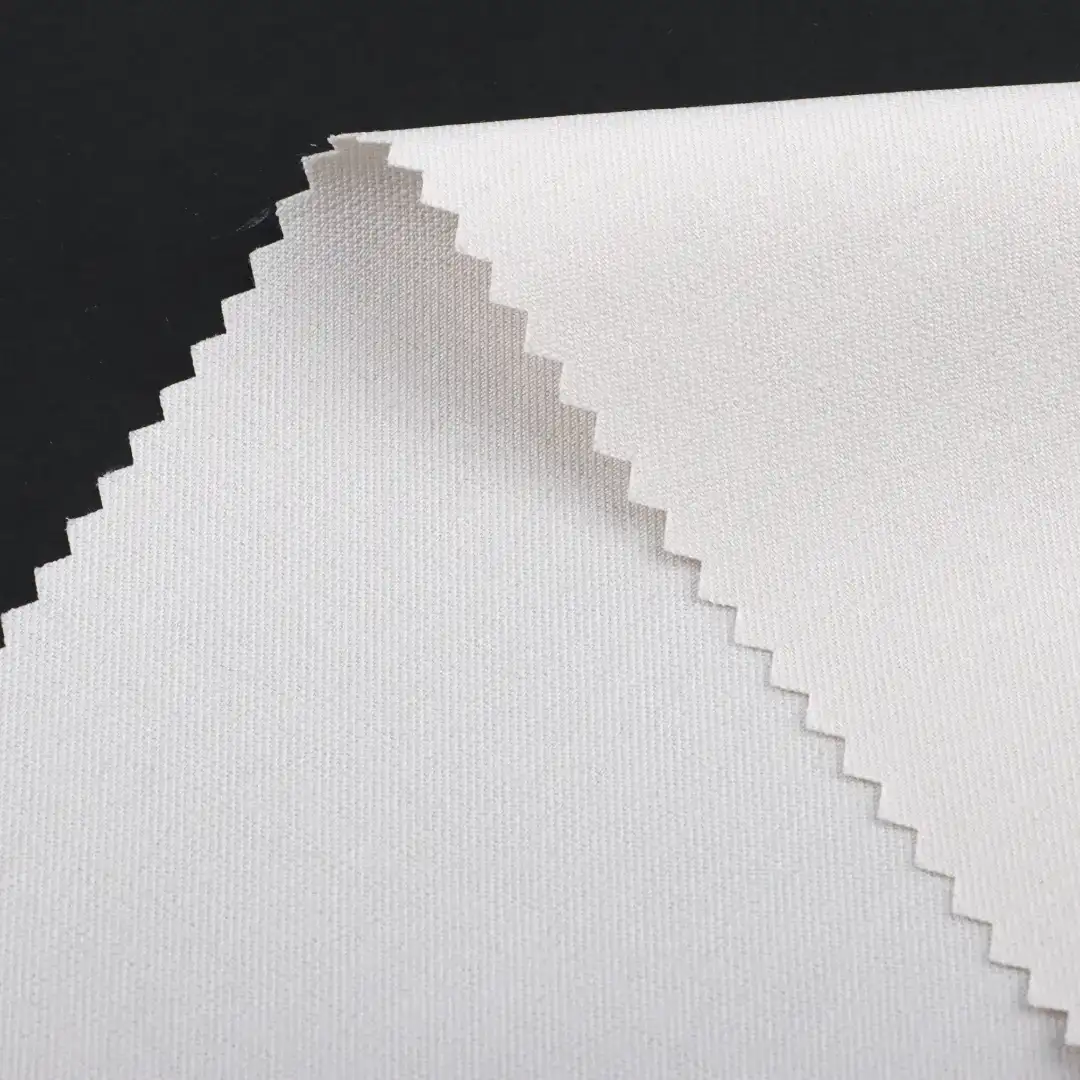 China Fabric for Pants Four Stretch Polyester Woven Fabric Synthetic Woven Fabric Polyester Spandex khaki color buy from China wholesaler bulk order at wholesale price free worldwide shipping Alibaba
