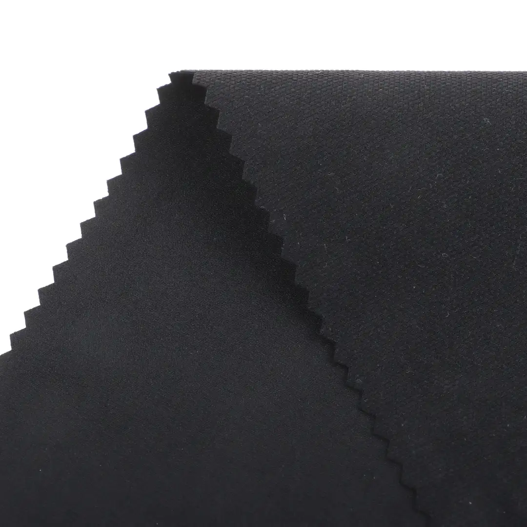 China Fabric for Pants Four Stretch Nylon Woven Fabric Synthetic Woven Fabric Nylon Spandex BLACK color buy from China wholesaler bulk order at wholesale price free worldwide shipping Alibaba